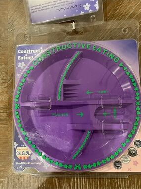 Kids Plate - Purple